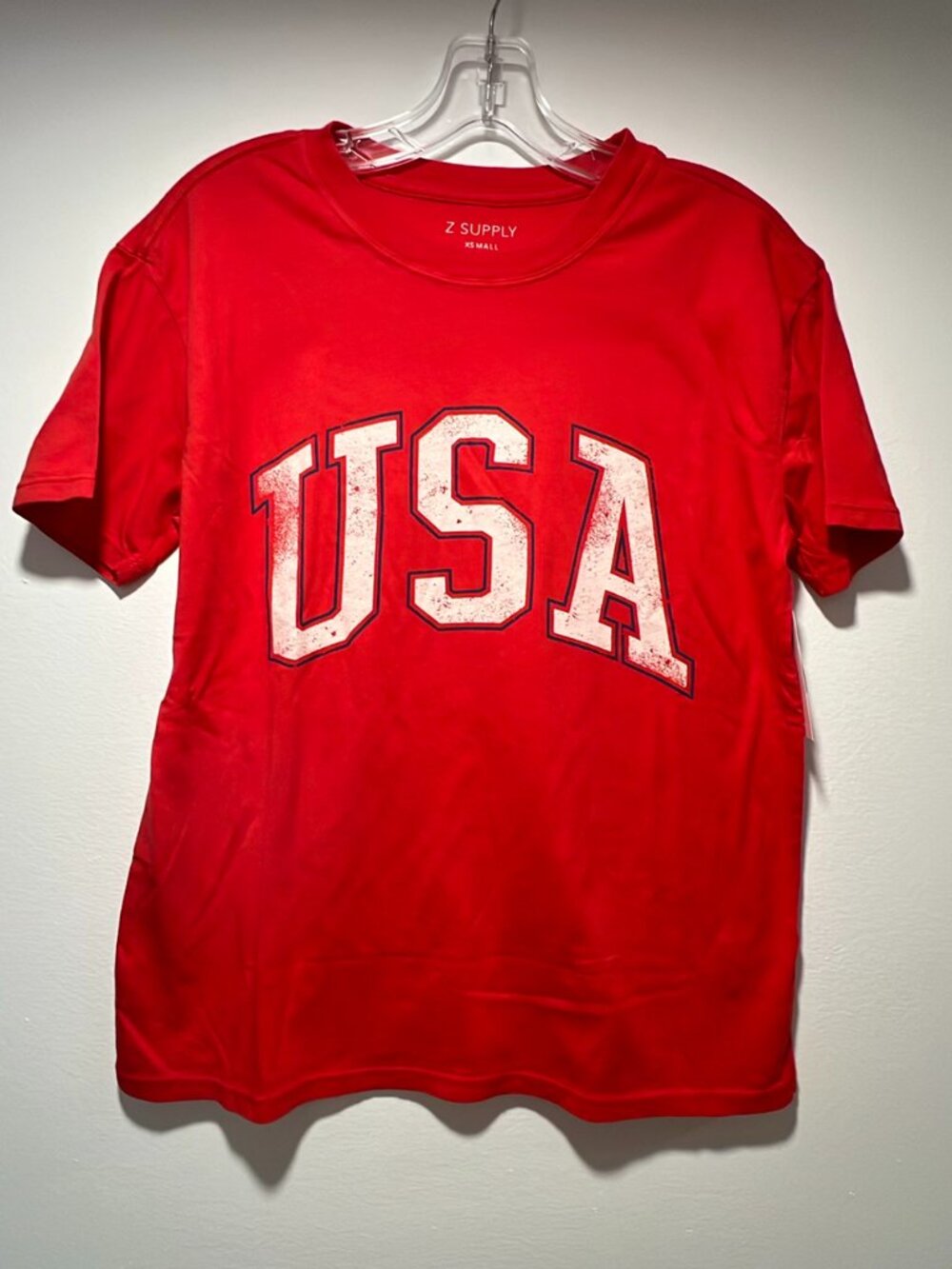 Z supply Top Women Size Xs Red